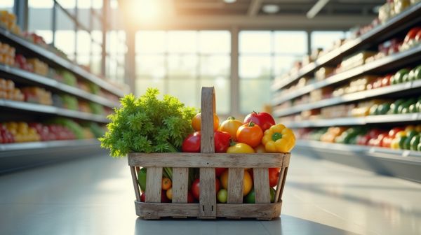 Comment le panier de marché a surpassé les sacs plastiques en magasin