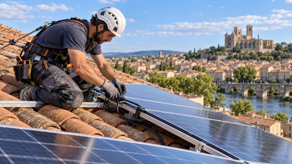 Installation de panneaux solaires à Béziers : guide complet